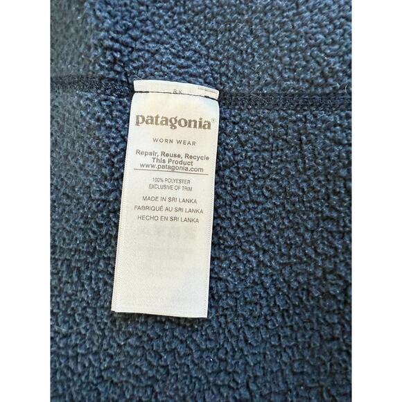 Patagonia Men's Small Better Sweater Fleece Jacket Hiking Fall jacket Blue - Picture 5 of 7